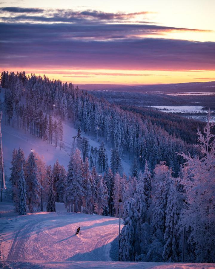 Апартаменты Alppitaehti, Huoneisto Hilla Леви Экстерьер фото
