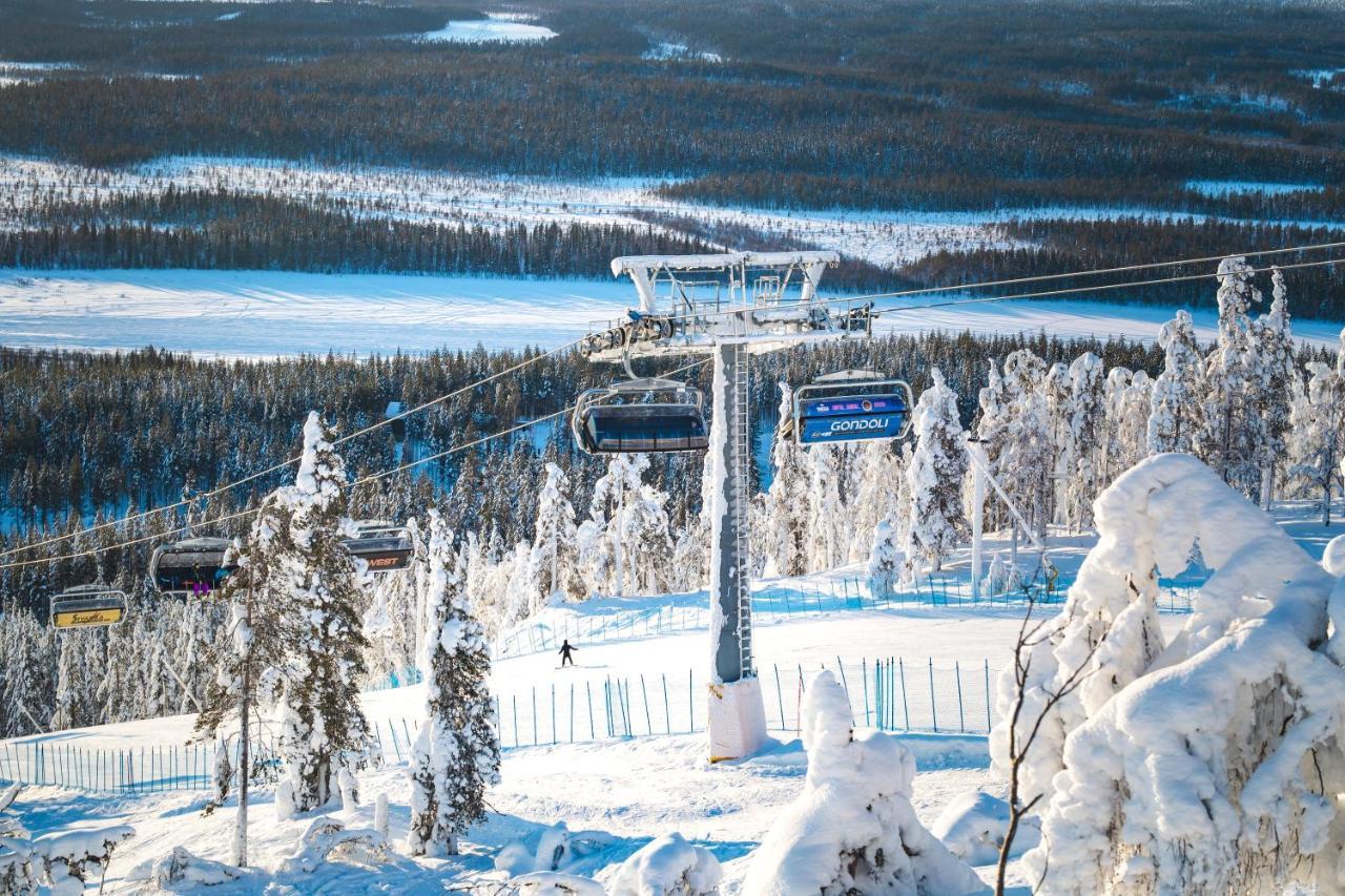 Апартаменты Alppitaehti, Huoneisto Hilla Леви Экстерьер фото