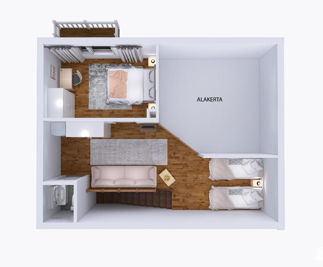 Апартаменты Alppitaehti, Huoneisto Hilla Леви Экстерьер фото